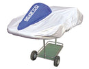 Sparco Kart Cover Silver/Blue