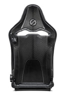 Sparco Seat SPX Special Edition Black/Red w/ Gloss Carbon Shell - Left