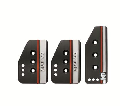 Sparco Pedal Set Settanta Short Black (037879OP01)