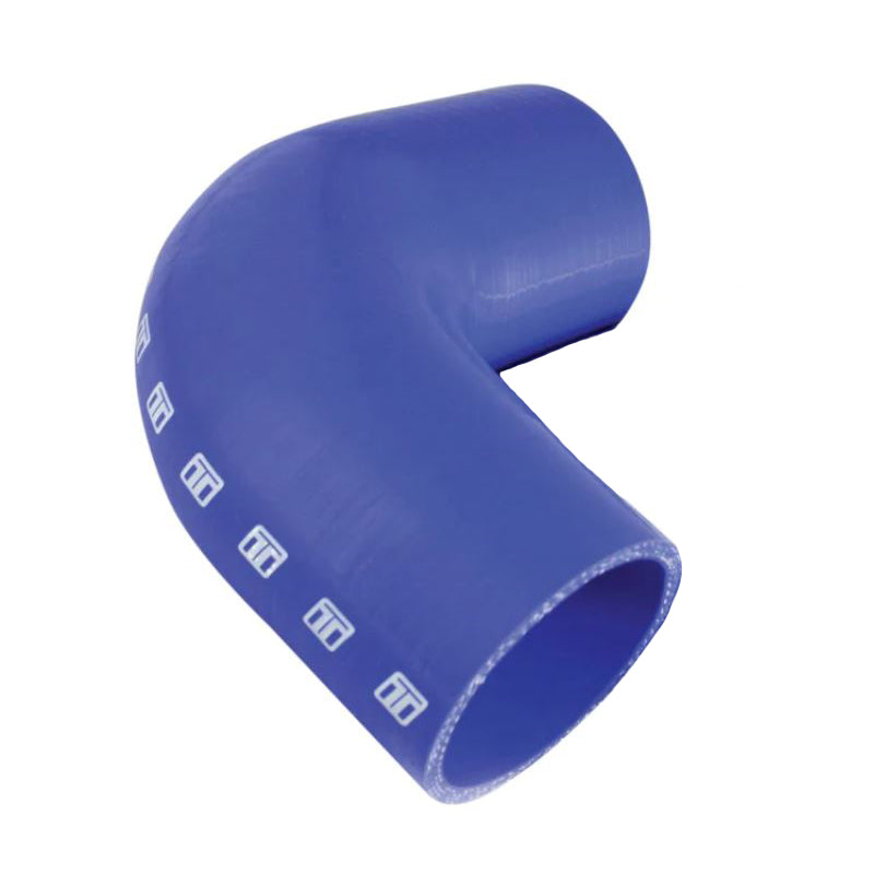 Turbosmart 90 Elbow 3.50 - Blue Silicone Hose (TS-HE90350-BE)