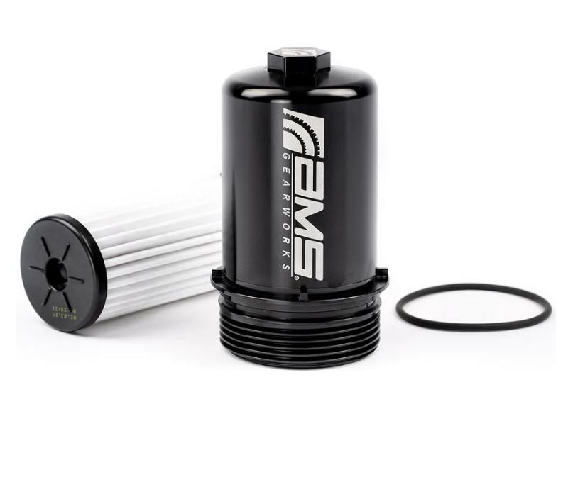 AMS Performance Huracan / R8 V10 DL800 Transmission Billet Filter Housing Kit (w/ OEM Filter) (ALP.37.03.0004-1)