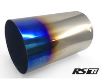 GReddy Burnt Titanium Tip 115mm Diameter 170mm Length (for Revolution RS/RS-TI/RS-Race)