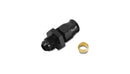 Vibrant -6AN Male to 3/8in Tube Adapter Fittings with Brass Olive Insert