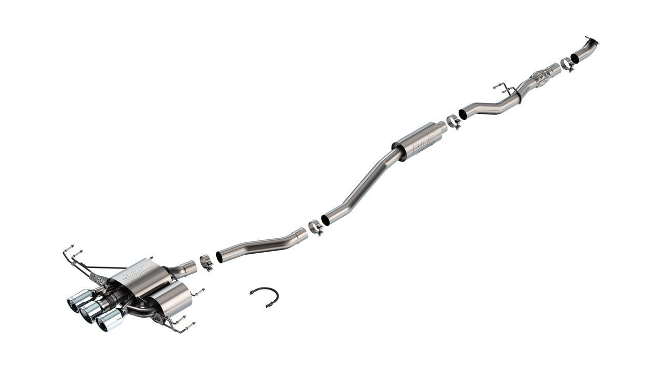 Borla MT ATAK Catback Exhaust w/ 4in Tips for 2023+ Honda Civic Type R