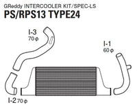 GReddy 91-98 Nissan 180SX Trust Intercooler T-24F S13/PS13 Kit