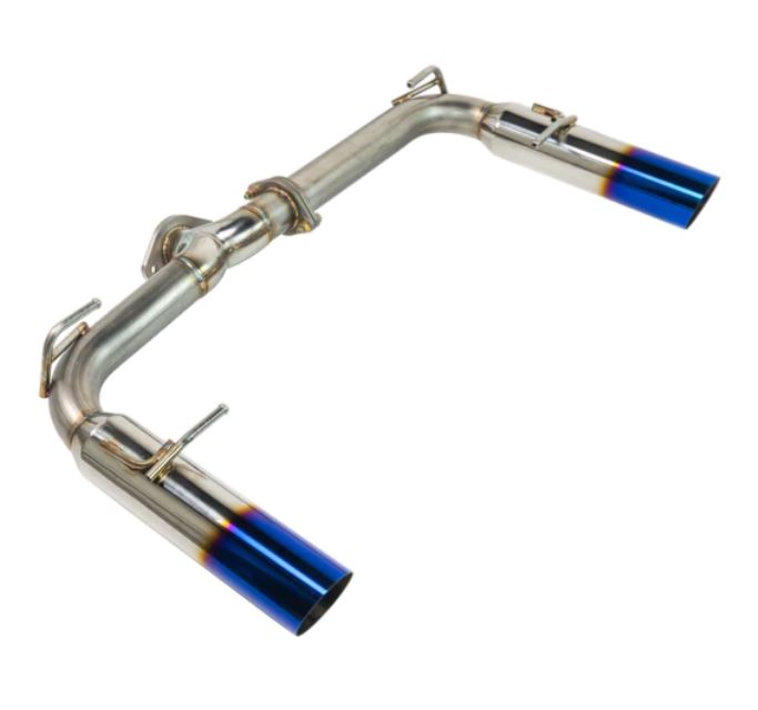 Remark 2022+ Subaru BRZ/Toyota GR86 BOSO Axle Back Exhaust w/Burnt Stainless Steel Tip