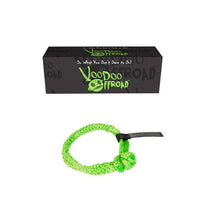 Voodoo Offroad 2.0 Santeria Series 3/8in x 7in Winch Soft Shackle - Green