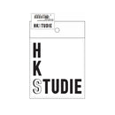 HKS HKSTUDIE Sticker SQ - White (HKSTUDIE-GD003)