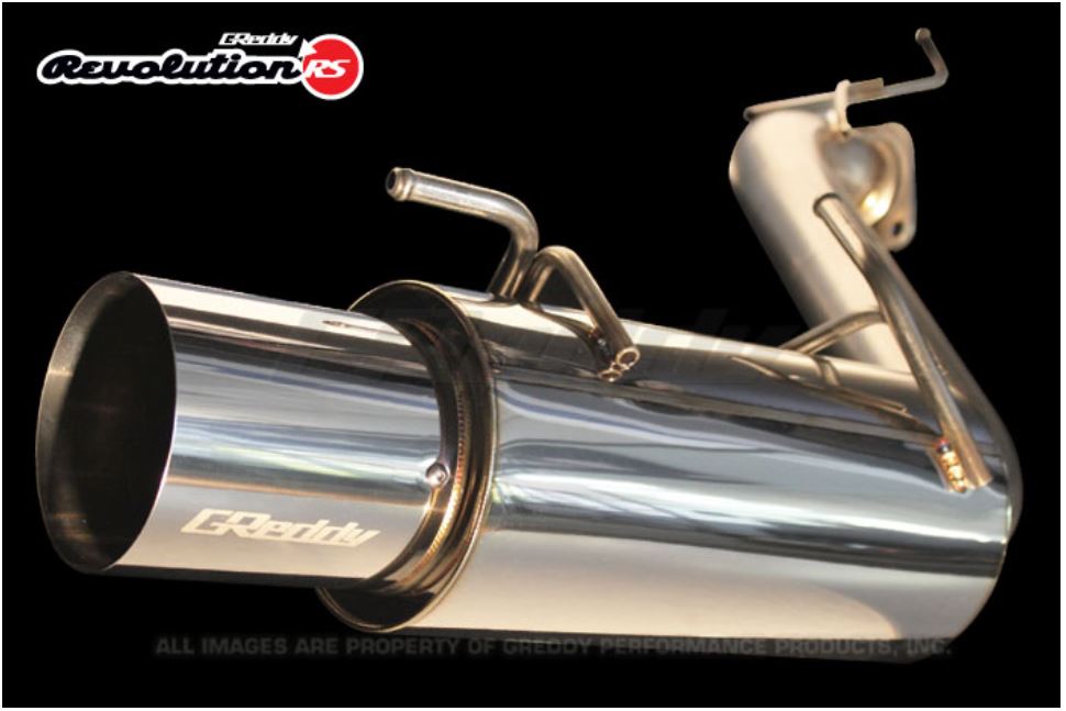 GReddy 08-11 Mitsubishi Lancer GTS Revolution Axle Back Exhaust (10138100)