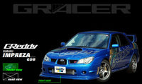 GReddy 06-07 WRX & STi Front Lip Spoiler FRP #lipspoiler