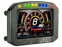 AEM CD-5G Carbon Flush Digital Dash Display w/ Internal 20Hz GPS & Antenna