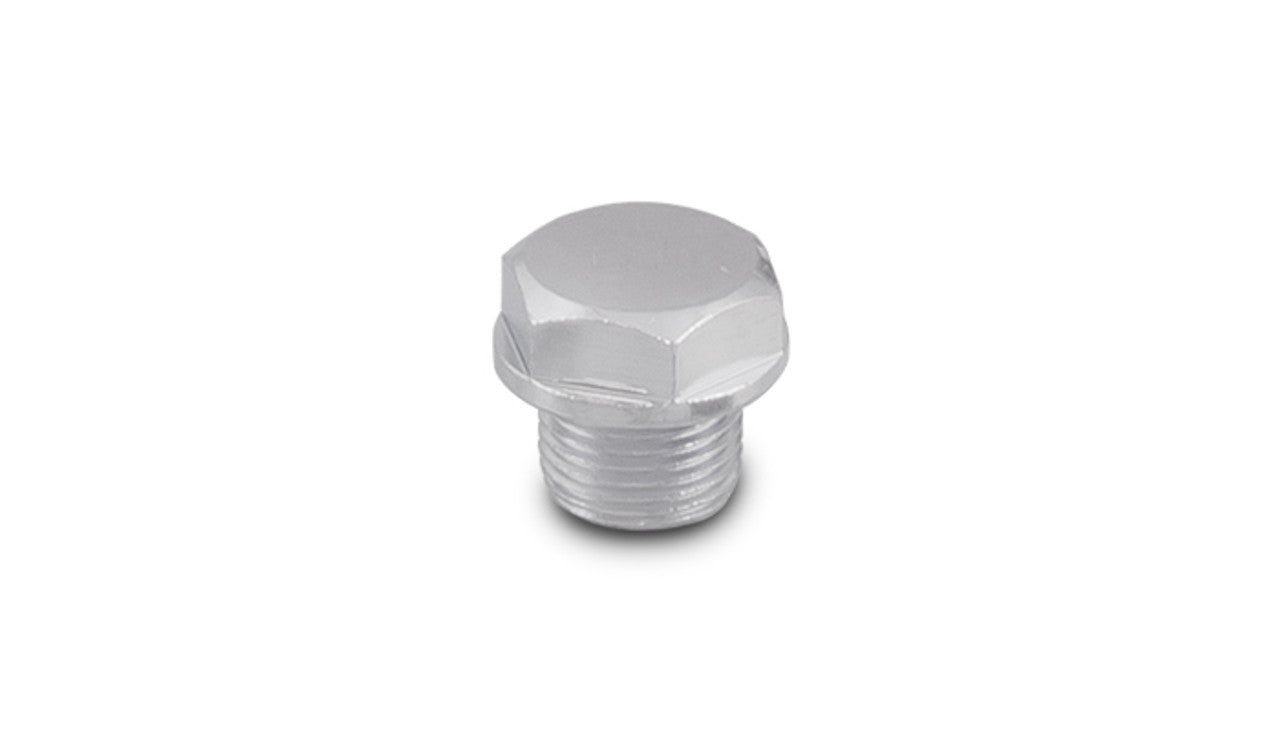 Vibrant Threaded Hex Bolt capping Oxygen Sens Bung Mild Steel M18x1.5 thread Retail Pack of 1 pcs. (1195A)