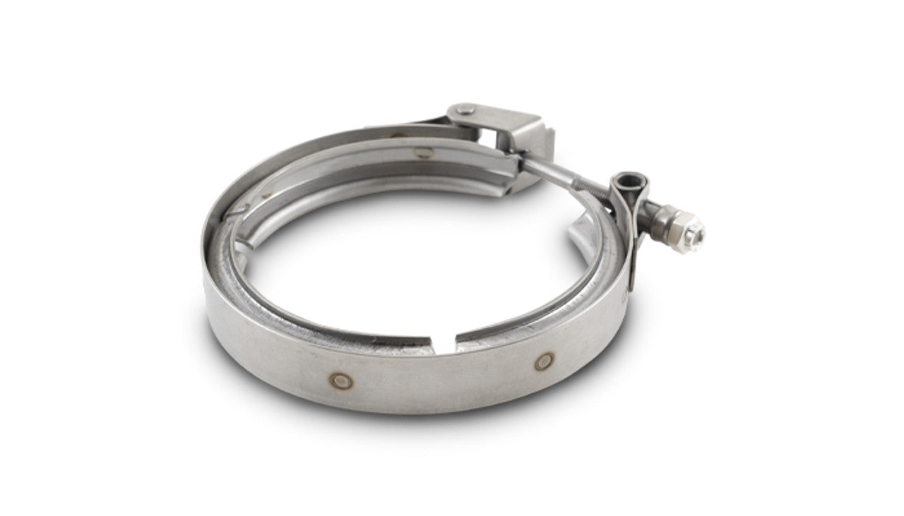 Vibrant SS Quick Release V-Band Clamp for V-Band Flanges with 3.85in O.D. (1491C)