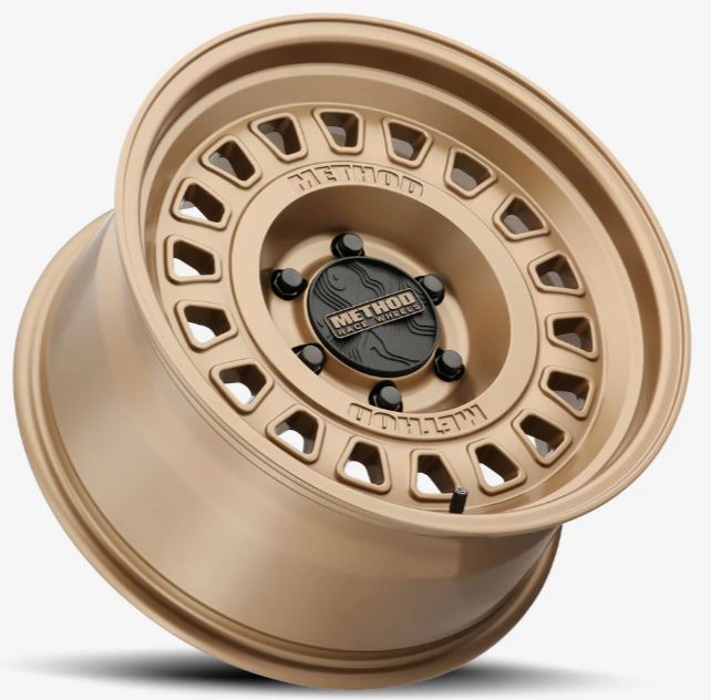 Method MR320 17x8.5 0mm Offset 6x5.50 BP 106.25mm CB 4.72in BS Method - Bronze Wheel