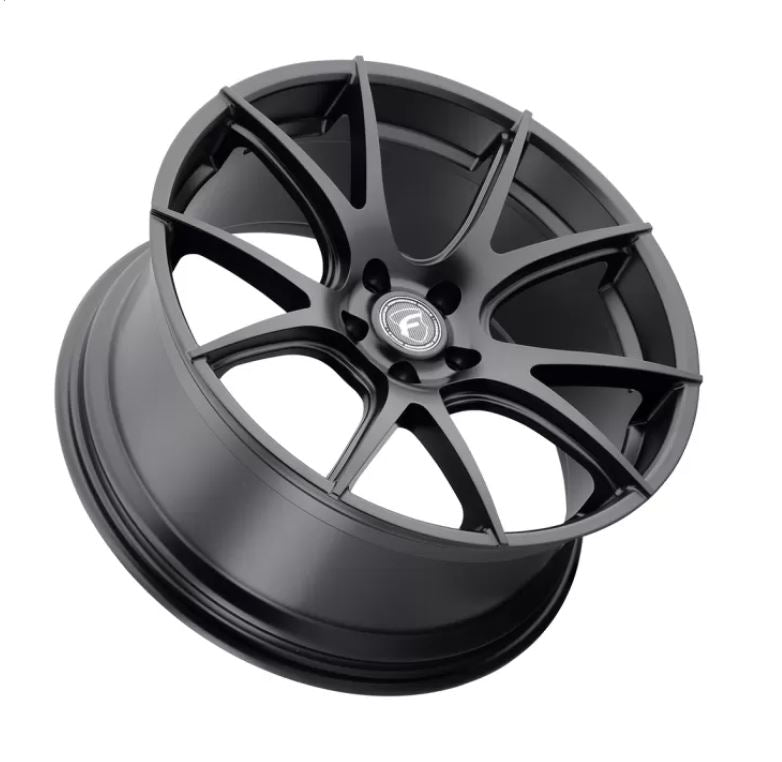 Forgestar F122 19X9 CF5V SC 5X114.3 ET35 BS6.4 Satin Black 72.56