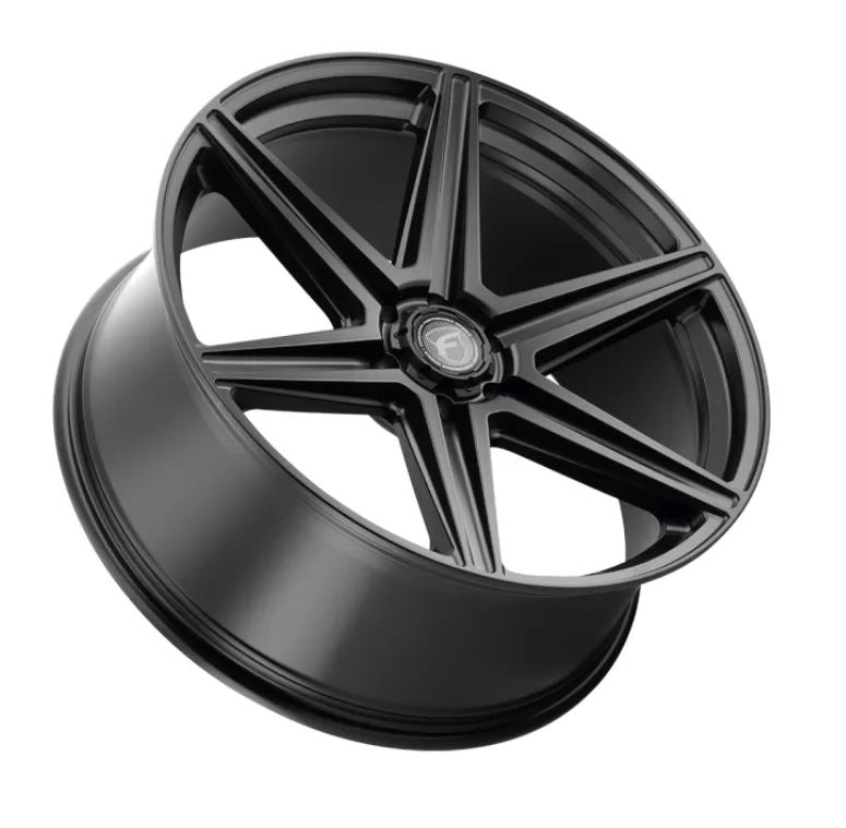 Forgestar F011 24X10 X6 6X139.7 ET25 BS6.5 Satin Black 106.1