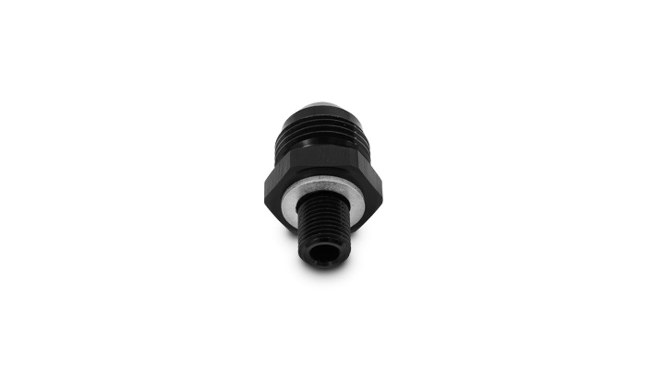 Vibrant -6AN (0.38in ID) to 12mm x 1.5 Metric Straight Adapter (16616)