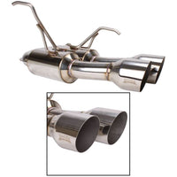 Invidia 2022+ Subaru WRX Gemini Single Layer Quad Stainless Steel Tip Cat-Back Exhaust