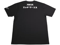 HKS T-SHIRT KATAKANA BLACK 3L (51007-AK656)