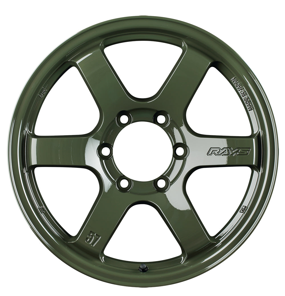 Gram Lights 57DR-X 17X8.5 +00 6x139.7 Jungle Green Wheel