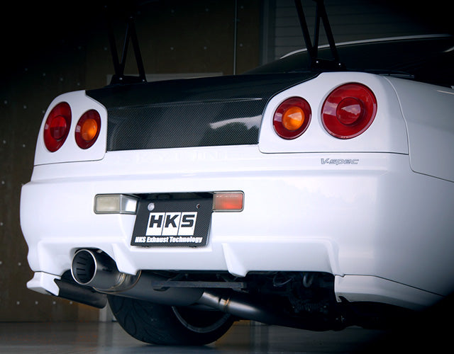 HKS 99-02 Nissan Skyline GT-R GF-BNR34 RB26DETT URBAN MATTE Edition Super Turbo Muffler (31029-AN013)