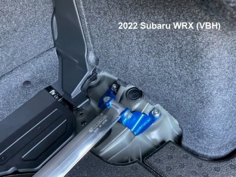 Cusco 2022+ WRX / 2018+ Subaru Crosstrek/ Impreza Rear OS-Type Strut Tower Brace