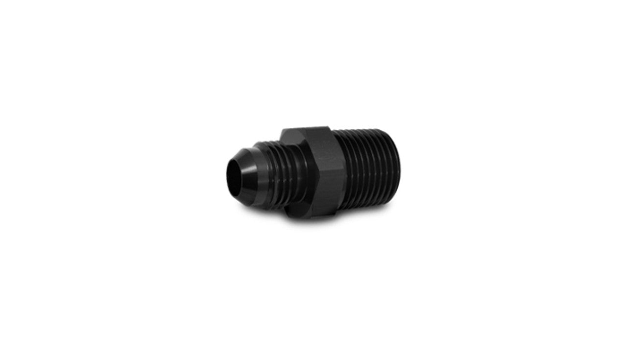 Vibrant -6AN to 1/4in NPT Straight Adapter Fitting - Aluminum (10220)