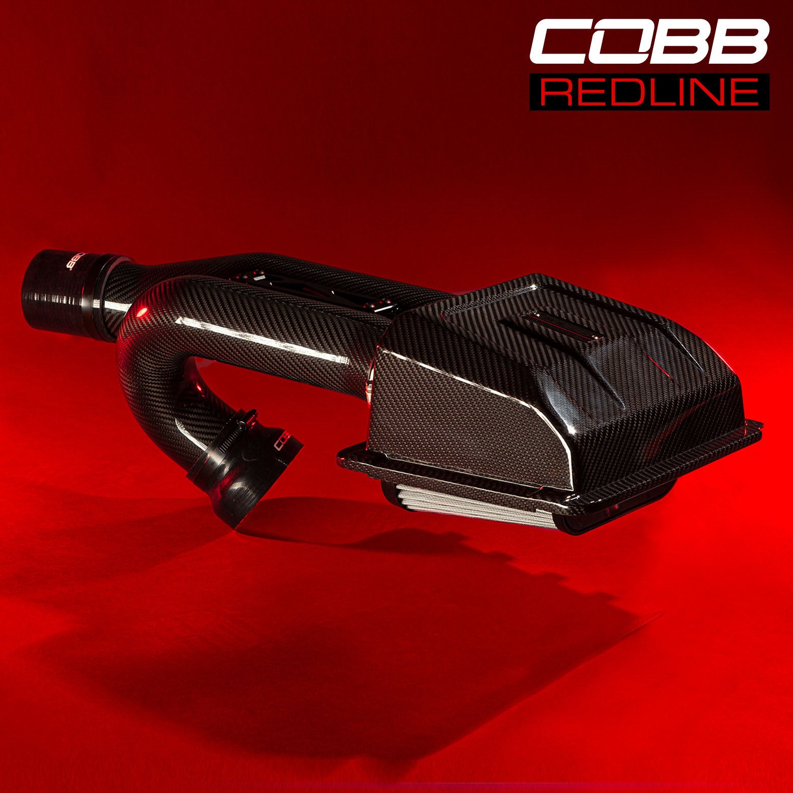 Cobb 18-20 Ford F-150 2.7L Stage 2 Redline CF Power Package - Black (Factory Loc I/C) (FOR0080S20BK-RED)