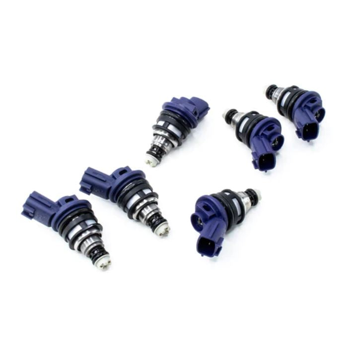 DeatschWerks 90-99 NISSAN 300ZX/Skyline 550cc Side Feed Injectors (01J-00-0550-6)