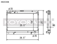 Koyo 95-02 Nissan Silvia S14/S15 2.0L Turbo Radiator