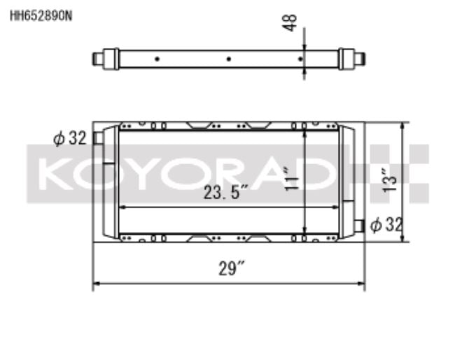 Koyo 05-11 Lotus Elise/Exige 1.8L I4 Radiator