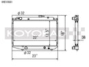 Koyo 84-87 Toyota Corolla RWD w/ 3SGE BEAMS 2.0L Engine Swap Manual Radiator