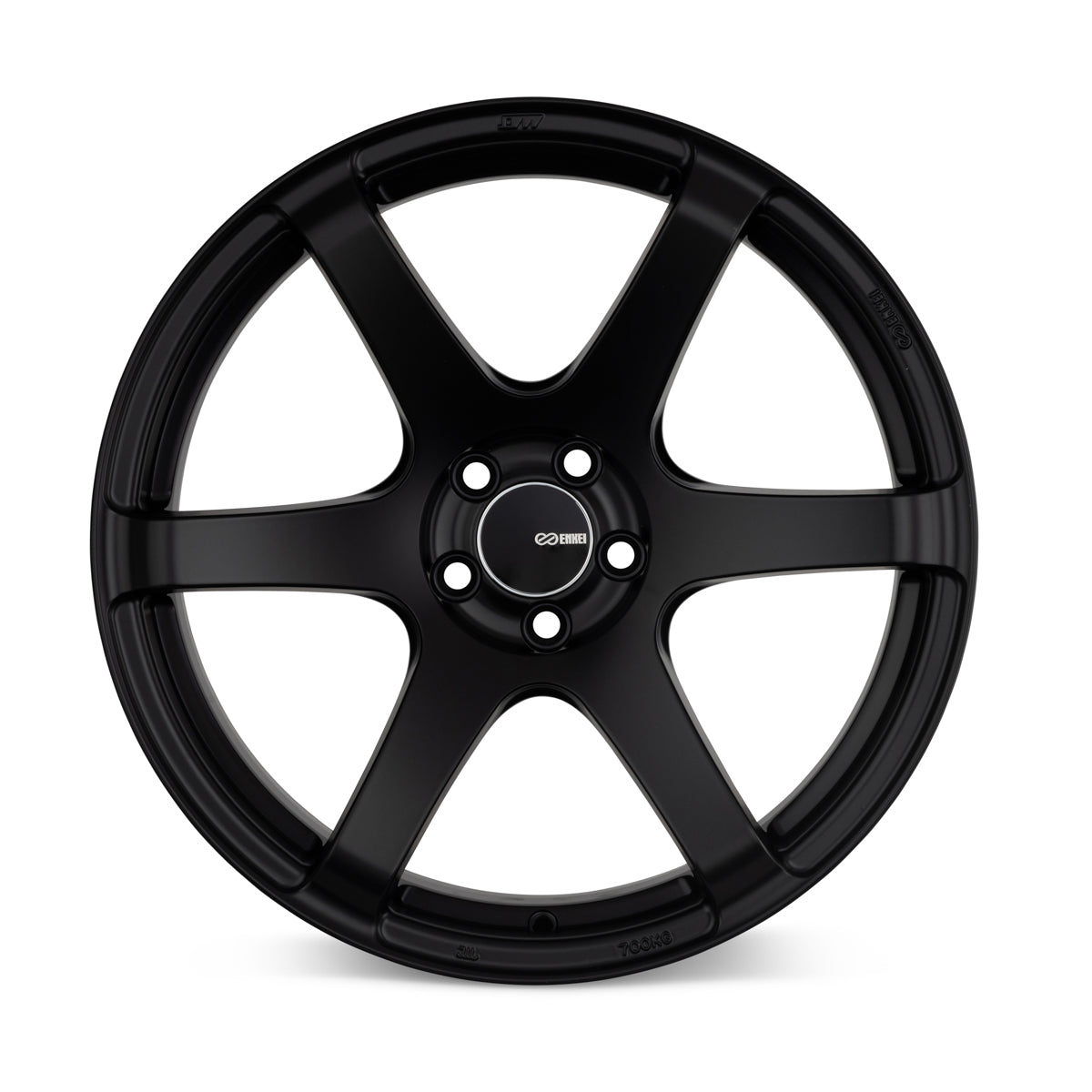 Enkei T6S 18x8.5 50mm Offset 5x114.3 Bolt Pattern 72.6 Bore Matte Black Wheel (485-885-6550BK)