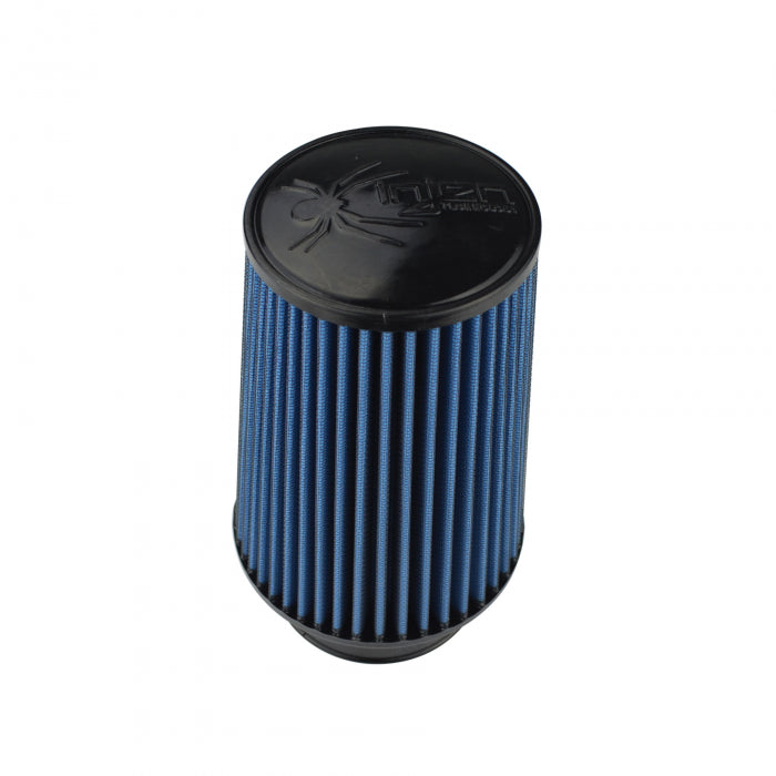 Injen NanoWeb Dry Air Filter 3.50in Neck 5.25in Base 7.00in Tall 4.00in Top 45 Pleats (X-1079-BB)