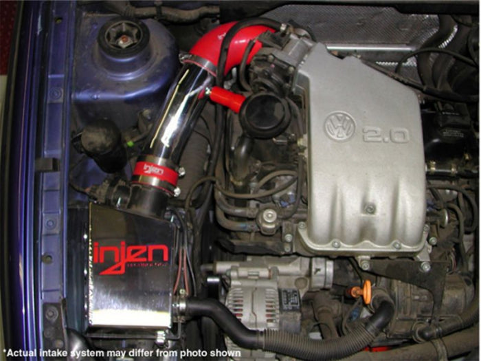 Injen 96-98 Jetta / Golf 2.0L OBD2 Only Single Pressure Regulating Valve Only Polished Short Ram (IS3010P)