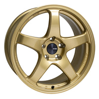 Enkei PF05 18x9.5 5x114.3 38mm Offset 75mm Bore Gold Wheel