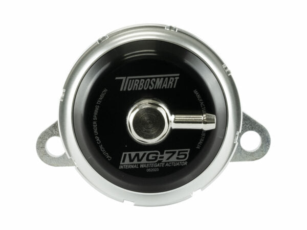 Turbosmart IWG75 08-15 Mitsubishi EVO 10 12 PSI Black Internal Wastegate Actuator