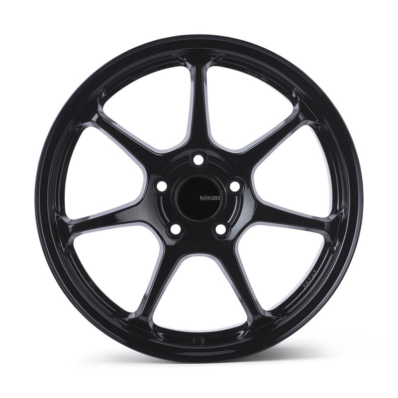 Enkei TS-7 18x9.5 5x120 45mm Offset 72.6mm Bore Gloss Black Wheel