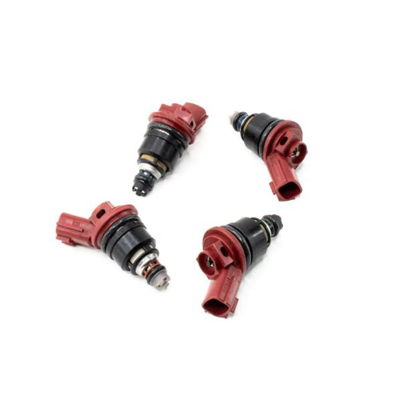 DeatschWerks 91-98 Nissan G20 / SR20 / 240sx SR/KA 270cc Side Feed Injectors (01J-00-0270-4)