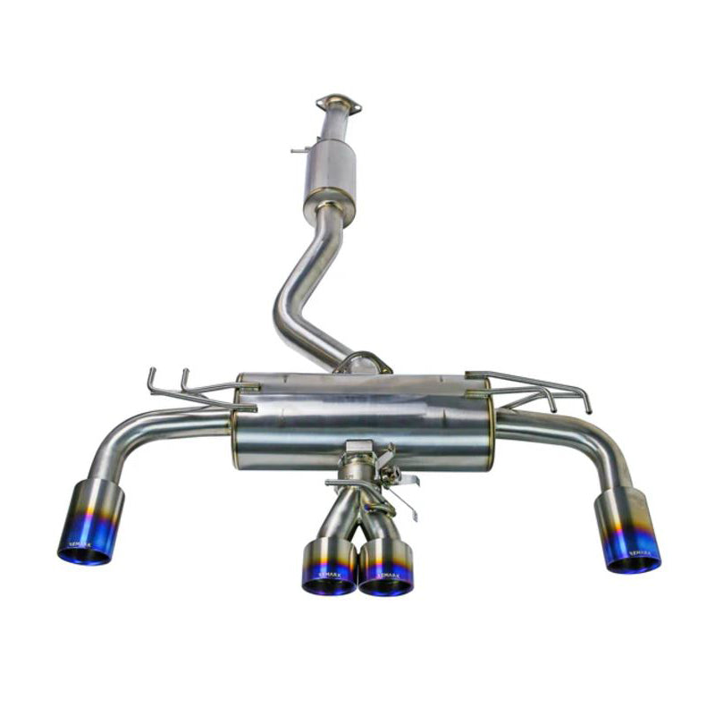 REMARK 2023+ Toyota GR Corolla Elite Spec Quad Tip Full Titanium Cat Back Exhaust (RK-C4076T-05T)