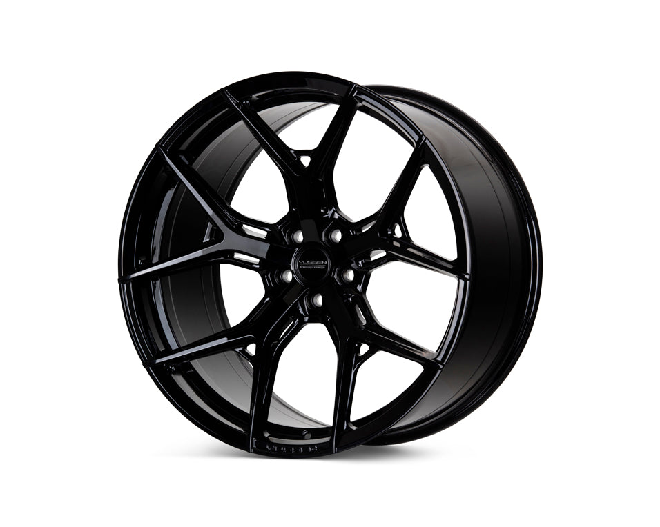 Vossen HF-5 20x9 / 5x112 / ET25 / Flat Face / 66.5 - Gloss Black (HF5-0M04)