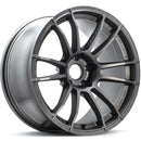 Gram Lights 57XR 18x9.5 +38 5x114.3 Glossy Gray Wheel