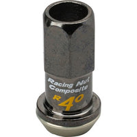 Project Kics R40 12x1.50 Glorious Black Racing Composite Lug Nut (1pc)