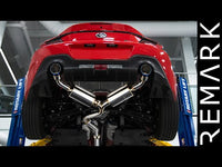 REMARK Elite Spec CatBack Exhaust, Toyota GR86 / Subaru BRZ 2022+, Burnt Stainless Tip Cover (RK-C2063T-04T)