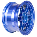 Enkei RPF1 17x9 5x114.3 22mm Offset 73mm Bore Victory Blue Wheel