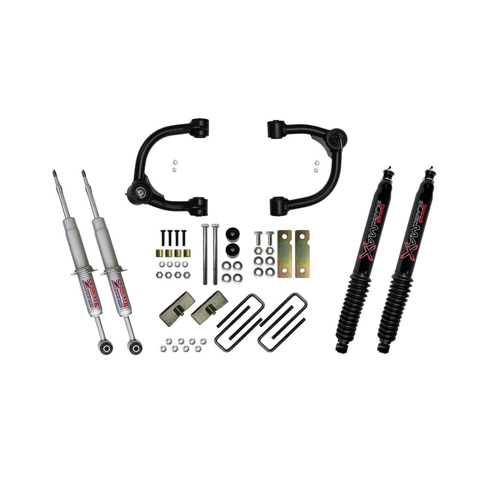 Skyjacker 16-20 Toyota Tacoma 3.0in UCA Lift Kit w/Rear Blocks and Black MAX Shocks (skyTC536STUB)