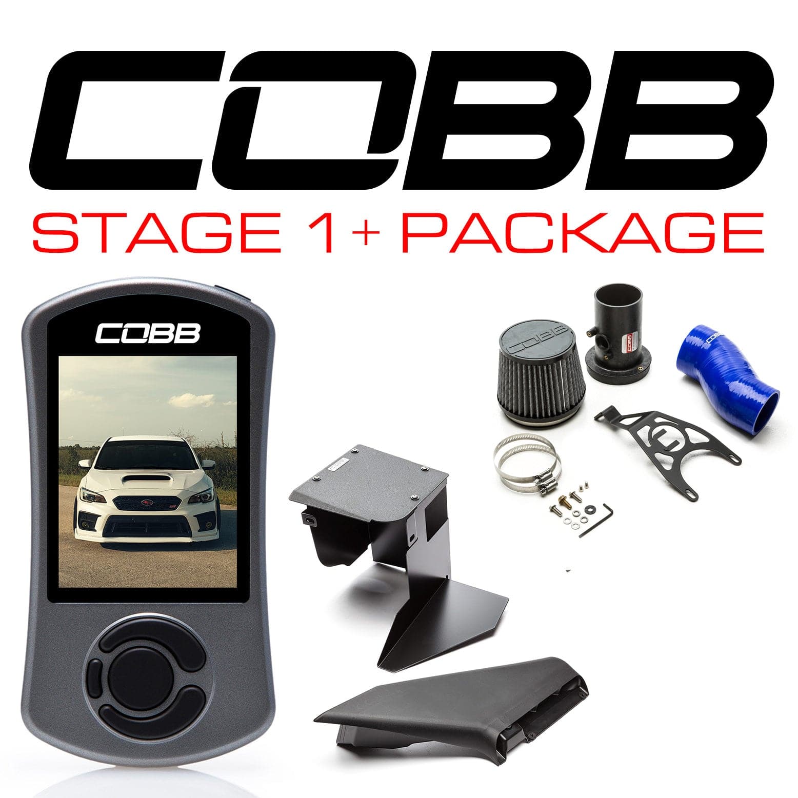 Cobb 2018+ Subaru WRX STI Stage 1+ Power Package - Cobb Blue (cobbSUB0040S1P-BL)