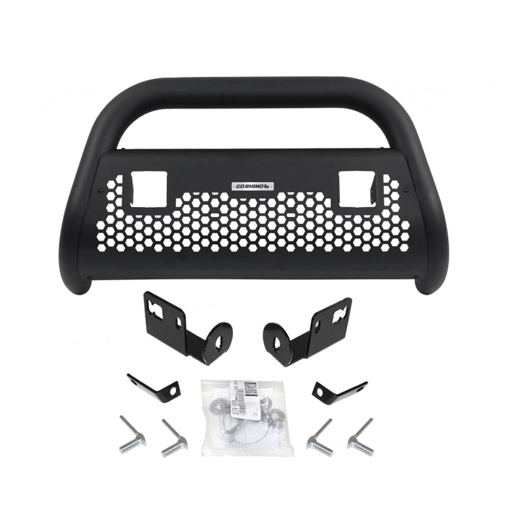 Go Rhino 16-20 Toyota Tacoma RC2 LR 2 Lights Complete Kit w/Front Guard + Brkts (gor55542T)