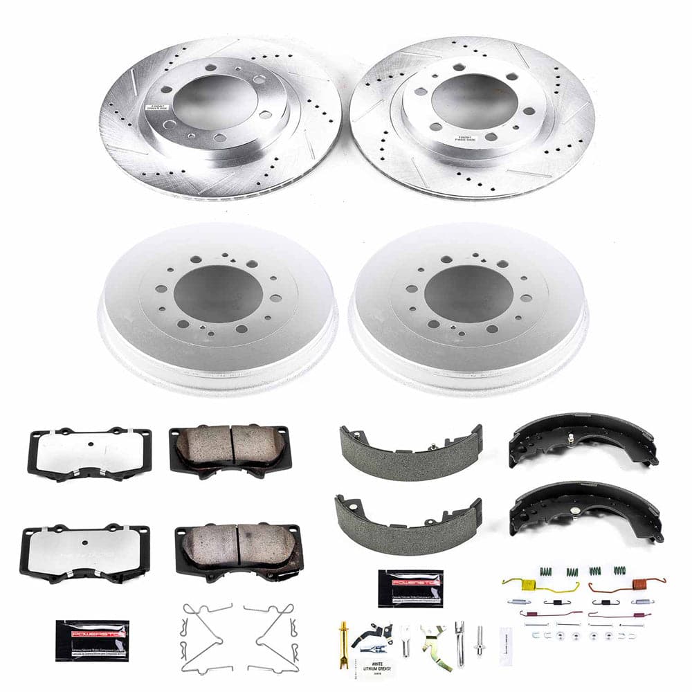 PowerStop 05-21 Toyota Tacoma Front & Rear Z36 Truck & Tow Brake Kit (psbK15231DK-36)