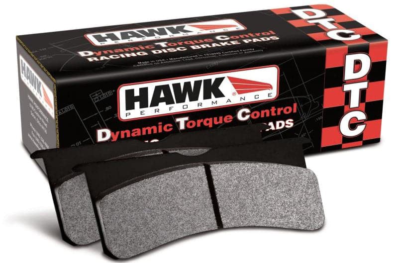 HAWK PERFORMANCE DTC-60 Race Rear Brake Pad Sets for 2000-2009 Honda S2000 | 2002-2006 Acura RSX |  2002-2011 Honda Civic Si (HB145G.570)